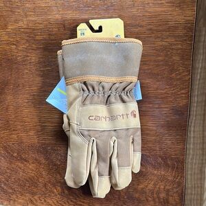 Carhartt Insulated Duck Synthetic Leather Safety Cuff Work Gloves